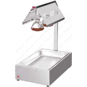 Θερμαντικό με 2 Λάμπες και Λεκάνη στο Κάτω Μέρος H2 NORTH Ελλάδος