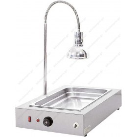 Θερμαντικό με 1 Λάμπα & Θέρμανση στο Κάτω Μέρος PAROS1 NORTH Ελλάδος