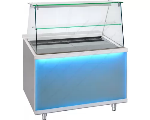 Θερμαινόμενη Βιτρίνα 110 x 90 εκ. CHF110 GLASS BAMBAS Ελλάδος