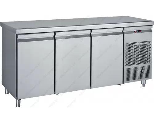 Refrigerated Counter - Cooler 216 x 80 cm 3 Doors Confectionary Pans 40 x 60 BAMBAS Greece