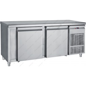 Επαγγελματικό Ψυγείο Πάγκος - Συντήρηση 155 x 80 εκ. 2 πόρτες Ζαχαροπλαστικής Ταψιά 40 x 60 BAMBAS Ελλάδος  