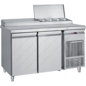 Ψυγείο Πίτσας Σαλατών - Συντήρηση 155 x 70 εκ. 2 Πόρτες GN 1/4 PIM155 BAMBAS Ελλάδος