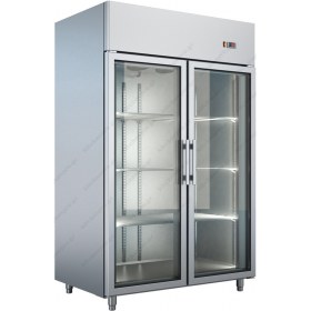 Επαγγελματικό Ψυγείο Θάλαμος Συντήρηση με Κρυστάλλινες Πόρτες 0ºC/+10ºC UB137 BAMBAS Ελλάδος