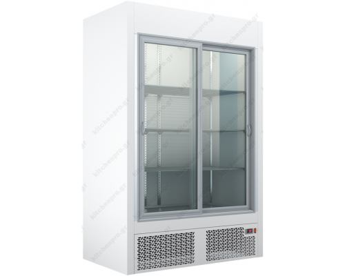 Επαγγελματικό Ψυγείο Θάλαμος Συντήρηση 0°C / +10 με Κρυστάλλινη Πόρτα UBP137 BAMBAS Ελλάδος