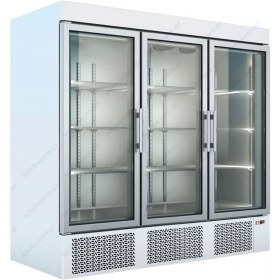 Επαγγελματικό Ψυγείο Θάλαμος Συντήρηση 0°C / +10°C με 3 Κρυστάλλινες Πόρτες UP205 BAMBAS Ελλάδος
