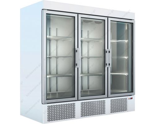 Επαγγελματικό Ψυγείο Θάλαμος Συντήρηση 0°C / +10°C με 3 Κρυστάλλινες Πόρτες UP205 BAMBAS Ελλάδος