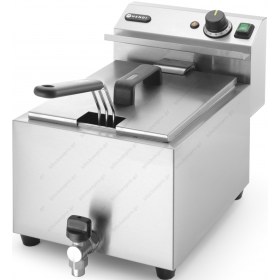 Επαγγελματική Μονή Φριτέζα 8 Λίτρων «Mastercook» με βρυσάκι HENDI Ολλανδίας