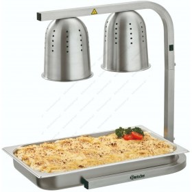 Θερμαντικό με 2 Υπέρυθρες Θερμαντικές λάμπες 114282 BARTSCHER Γερμανίας