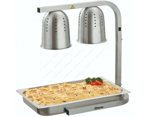 Θερμαντικό με 2 Υπέρυθρες Θερμαντικές λάμπες 114282 BARTSCHER Γερμανίας