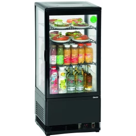 Επιτραπέζια Ψυχόμενη Βιτρίνα Μαύρη 43,5 x 38,5 εκ. 700277G BARTSCHER Γερμανίας