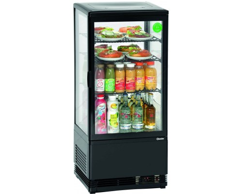 Επιτραπέζια Ψυχόμενη Βιτρίνα Μαύρη 43,5 x 38,5 εκ. 700277G BARTSCHER Γερμανίας