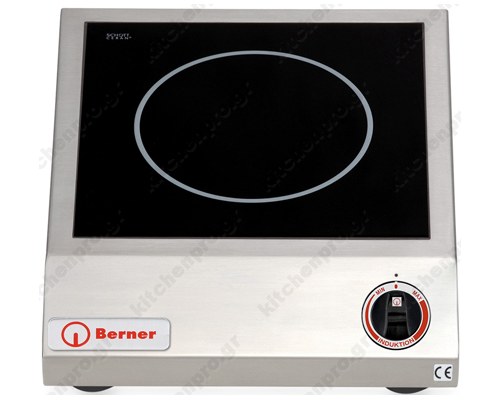 Επαγγελματική Εστία Ιnduction Μονή 5 KW, BI1KS5 BERNER Γερμανίας 
