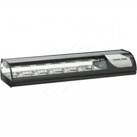 Επιτραπέζια Ψυχόμενη  Βιτρίνα SUSHI 6 Λεκανάκια 145 εκ. RS60 COOLHEAD Ιταλίας