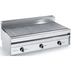 Επαγγελματικό Grill Hλεκτρικό Tριπλό Nερού 120 x 70 εκ. GV1270EL Top GRILLVAPO ARRIS Ιταλίας