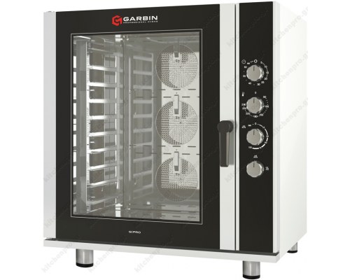 Φούρνος Ηλεκτρικός Combi Steamer Μαγειρικής & Ζαχαροπλαστικής 10 Ταψιά GN1/1 ή 40 x 60 εκ. G|PRO M10 GARBIN Ιταλίας