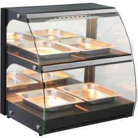 Επιτραπέζια Θερμαινόμενη Βιτρίνα 63x47 εκ. Quartz HENDI Ολλανδίας