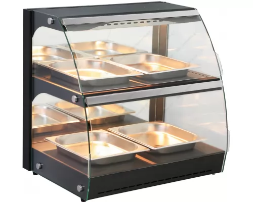 Tabletop Heated Display 63 x 47 cm Quartz HENDI Netherlands