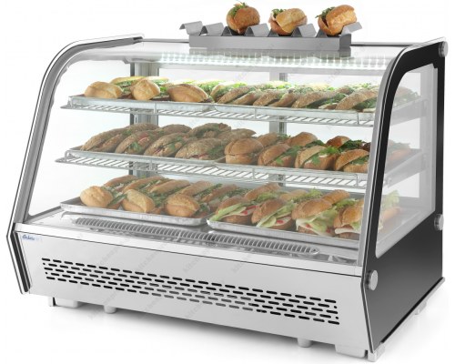 Επιτραπέζια Ψυχόμενη Βιτρίνα 160 λίτρων 85 x 57 εκ. HENDI Ολλανδίας