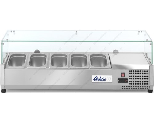 Επαγγελματικό Ψυγείο Τόστ - Σαλατών 120 εκ. - 5 GN 1/4 HENDI Ολλανδίας