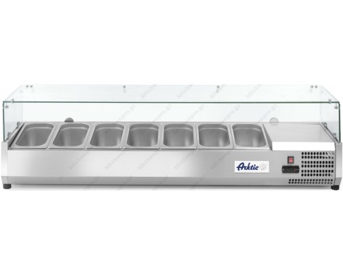 Επαγγελματικό Ψυγείο Τόστ - Σαλατών 160 εκ. 7 GN 1/3 HENDI Ολλανδίας