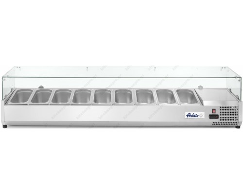 Επαγγελματικό Ψυγείο Τόστ - Σαλατών 180 εκ. 9 GN 1/4 HENDI Ολλανδίας