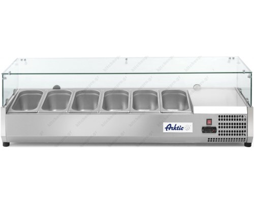 Επαγγελματικό Ψυγείο Τόστ - Σαλατών 6 GN 140 εκ. 1/3 HENDI Ολλανδίας