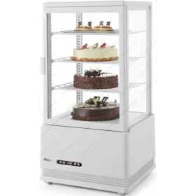 Επαγγελματικό Ψυγείο Βιτρίνα Συντήρησης Ζαχαροπλαστικής - Γλυκών με 3 ράφια 45x41 εκ 68 λίτρων HENDI Ολλανδίας