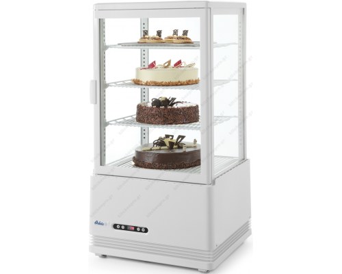 Επαγγελματικό Ψυγείο Βιτρίνα Συντήρησης Ζαχαροπλαστικής - Γλυκών με 3 ράφια 45x41 εκ 68 λίτρων HENDI Ολλανδίας