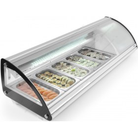 Επιτραπέζια Βιτρίνα Sushi 5GN1/3 HENDI Ολλανδίας