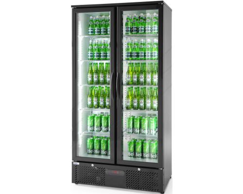 Επαγγελματικό Ψυγείο Βιτρίνα Συντήρησης Aναψυκτικών Μπουκαλιών 458 λίτρων HENDI Ολλανδίας