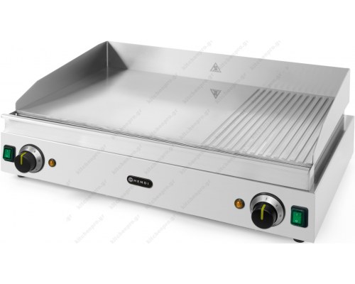 Πλατώ Ηλεκτρικό Λείο - Ραβδωτό 72 x 53 εκ. «Bleu Line» HENDI Ολλανδίας