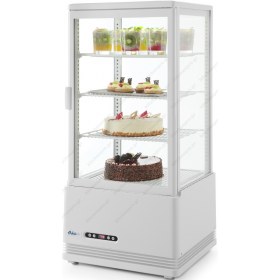 Επαγγελματικό Ψυγείο Βιτρίνα Συντήρησης Ζαχαροπλαστικής - Γλυκών με 3 ράφια 45 x 41 εκ. 78 λίτρων HENDI Ολλανδίας