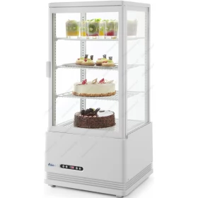 Επαγγελματικό Ψυγείο Βιτρίνα Συντήρησης Ζαχαροπλαστικής - Γλυκών με 3 ράφια 45 x 41 εκ. 78 λίτρων HENDI Ολλανδίας