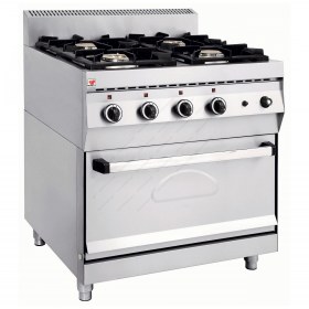 Commercial Gas Cooker NORTH F GAS E400 Greece