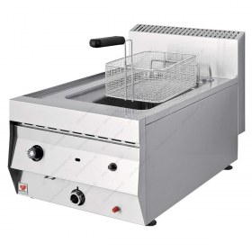 Επαγγελματική Φριτέζα Αερίου Μονή 8 - 10 Λίτρων FL101 NORTH Ελλάδος