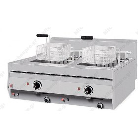 Διπλή Επιτραπέζια Φριτέζα 12+12 λίτρων FL20 NORTH Ελλάδος