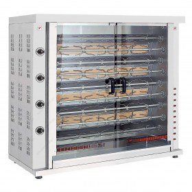 Κοτοπουλιέρα Αερίου με 9 Σούβλες 45 Κοτόπουλα GAS K9 NORTH Ελλάδος