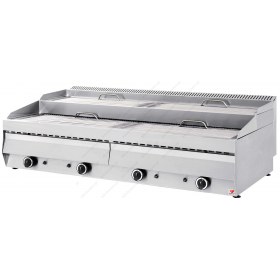 Επαγγελματικό Grill Σουβλακιέρα Διώροφο Αερίου 141x70 εκ. GR 400 NORTH Ελλάδος