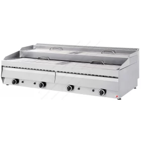 Επαγγελματικό Grill Σουβλακιέρα Διώροφο Αερίου 141x70 εκ. GR 400 NORTH Ελλάδος