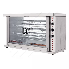 Electric Chicken Rotisserie with 5 Skewers HK5 NORTH Greece