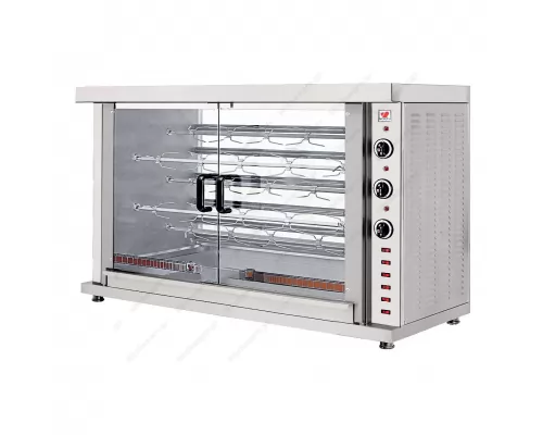 Electric Chicken Rotisserie with 5 Skewers HK5 NORTH Greece