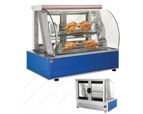 Rotating Electric Chicken Rotisserie with 1 Shaft NHK4 NORTH Greece