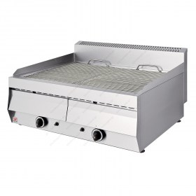 Επαγγελματικό Grill (Γκριλιέρα) Αερίου Διπλό 76.5x70 εκ. T 702 NORTH Ελλάδος