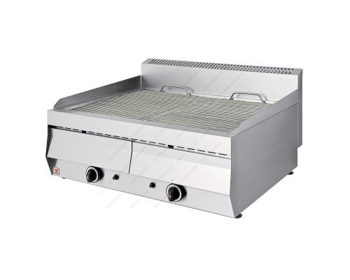 Επαγγελματικό Grill (Γκριλιέρα) Αερίου Διπλό 76.5x70 εκ. T 702 NORTH Ελλάδος