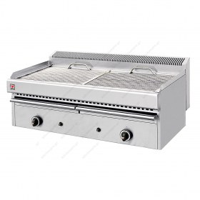 Επαγγελματικό Grill (Γκριλιέρα) Αερίου Διπλό 100x51 εκ. V20 NORTH Ελλάδος