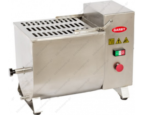 Αναδευτήρας - Ζυμωτήριο Κρέατος Επιτραπέζιος 15 κιλών ZK 15 GARBY-ANKA Ελλάδoς
