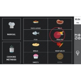 Προγραμματιζόμενος Φούρνος Ατμού Αέρα (Combi Steamer) Αερίου 10GN 1/1 KIG101W / KBG101W KORE, GIORIK Ιταλίας