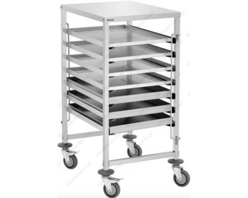 Τροχήλατο Καρότσι μεταφοράς 7 Θέσεων για Ταψιά 40 x 60 εκ. 300089 BARTSCHER Γερμανίας