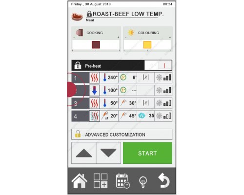 Προγραμματιζόμενος Ηλεκτρικός Φούρνος Ατμού Αέρα (Combi Steamer) 5GN 2/3 MOVAIR MTE523W GIORIK Ιταλίας