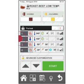 Προγραμματιζόμενος Ηλεκτρικός Φούρνος Ατμού Αέρα (Combi Steamer) 6GN 1/1 Mini Touch ΚΜ061W KORE, GIORIK Ιταλίας